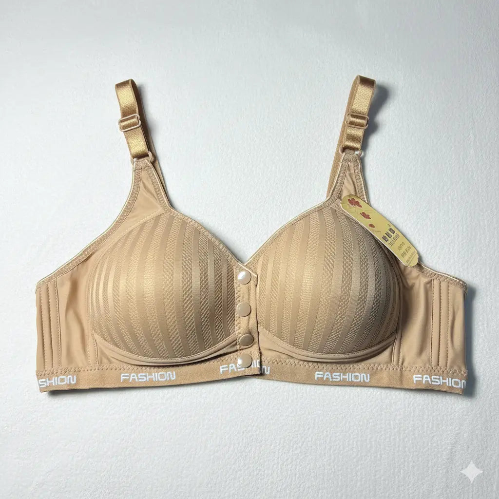 Pack Of 3 Ultra-Comfort Padded Button Bra for Women – Comfortable Daily Wear | Shoppingwears