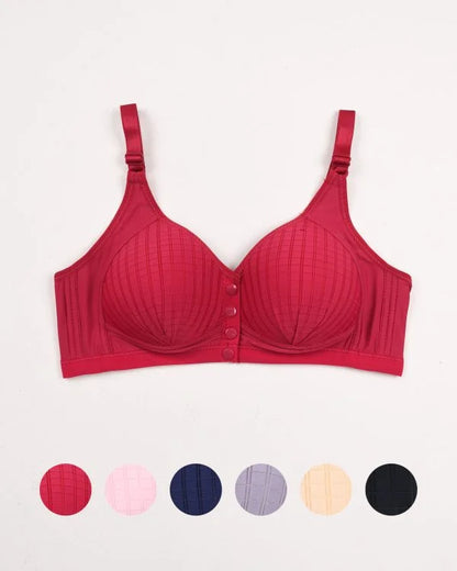 Pack Of 3 Ultra-Comfort Padded Button Bra for Women – Comfortable Daily Wear | Shoppingwears